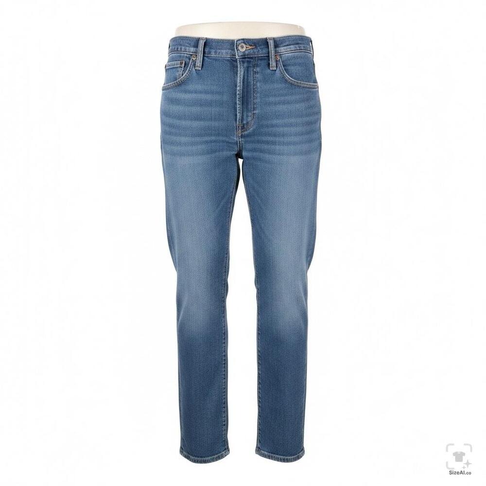 Levis 511 Jeans Mens 32x31 Blue Medium Wash Denim Slim Fit Tapered Stretch
